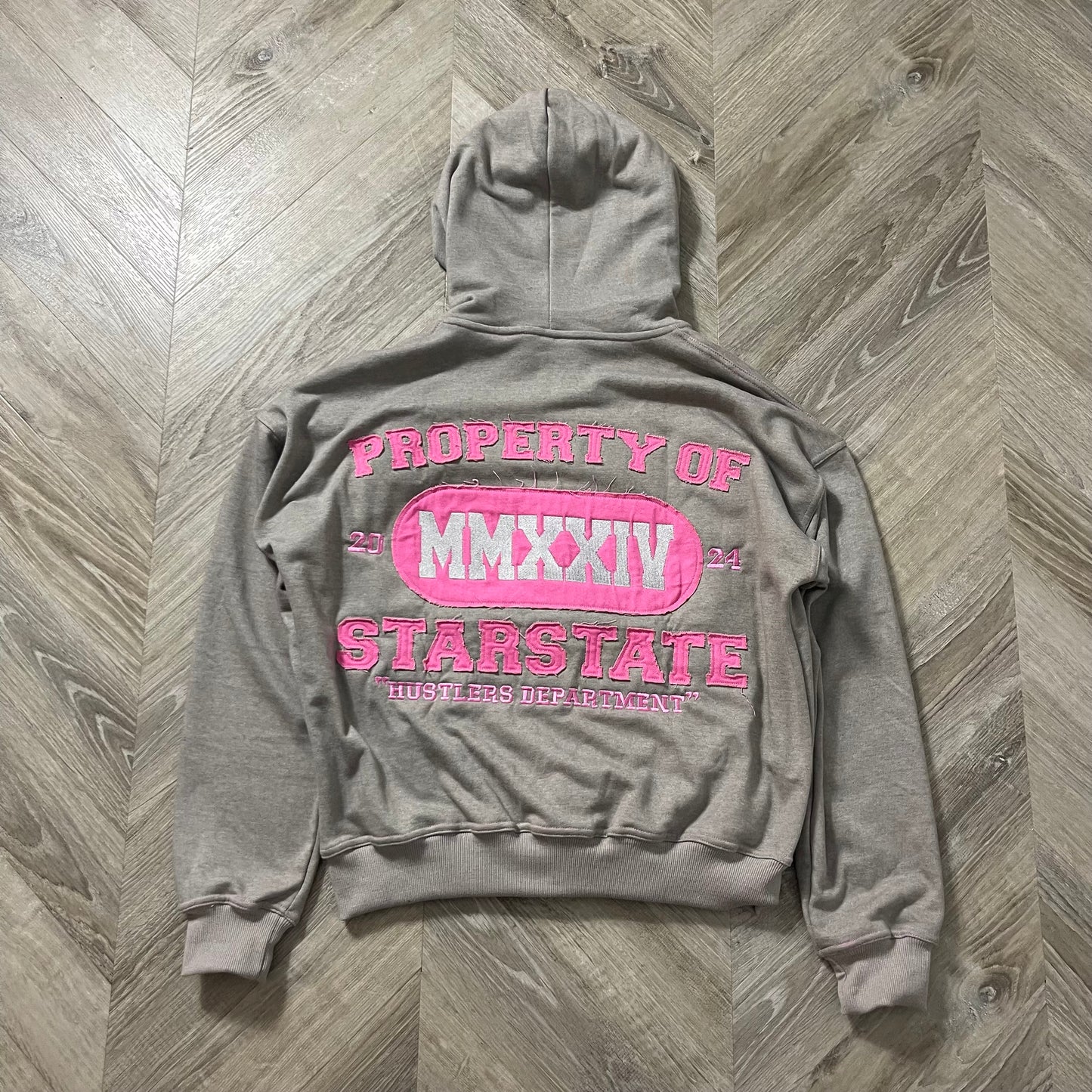 GREY HUSTLERS DEPT. ZIPUP