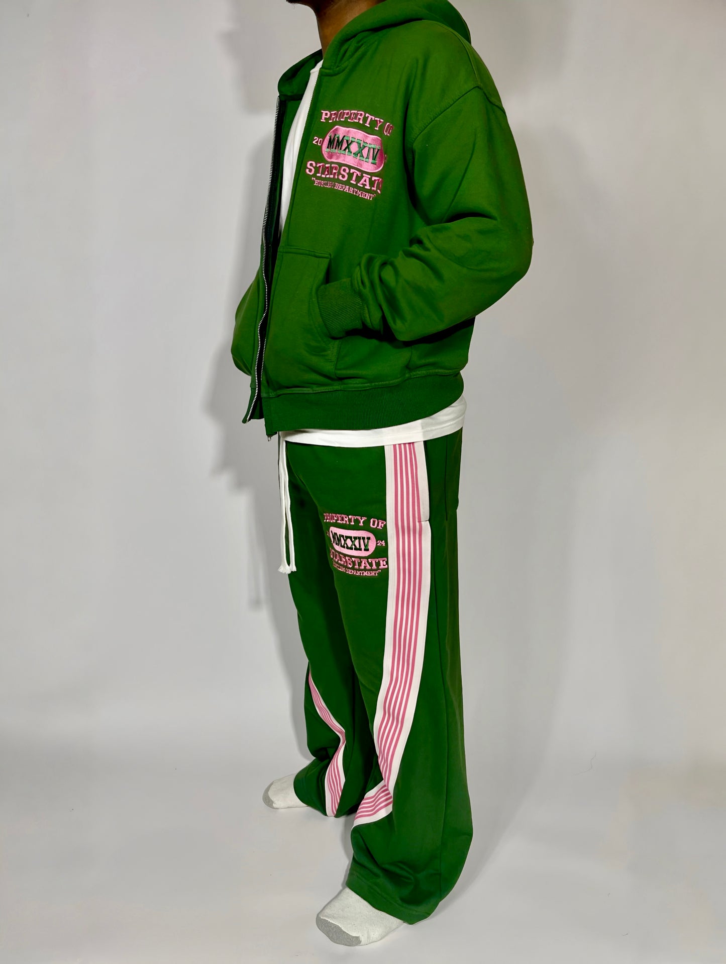 GREEN HUSTLERS DEPT. SWEATS