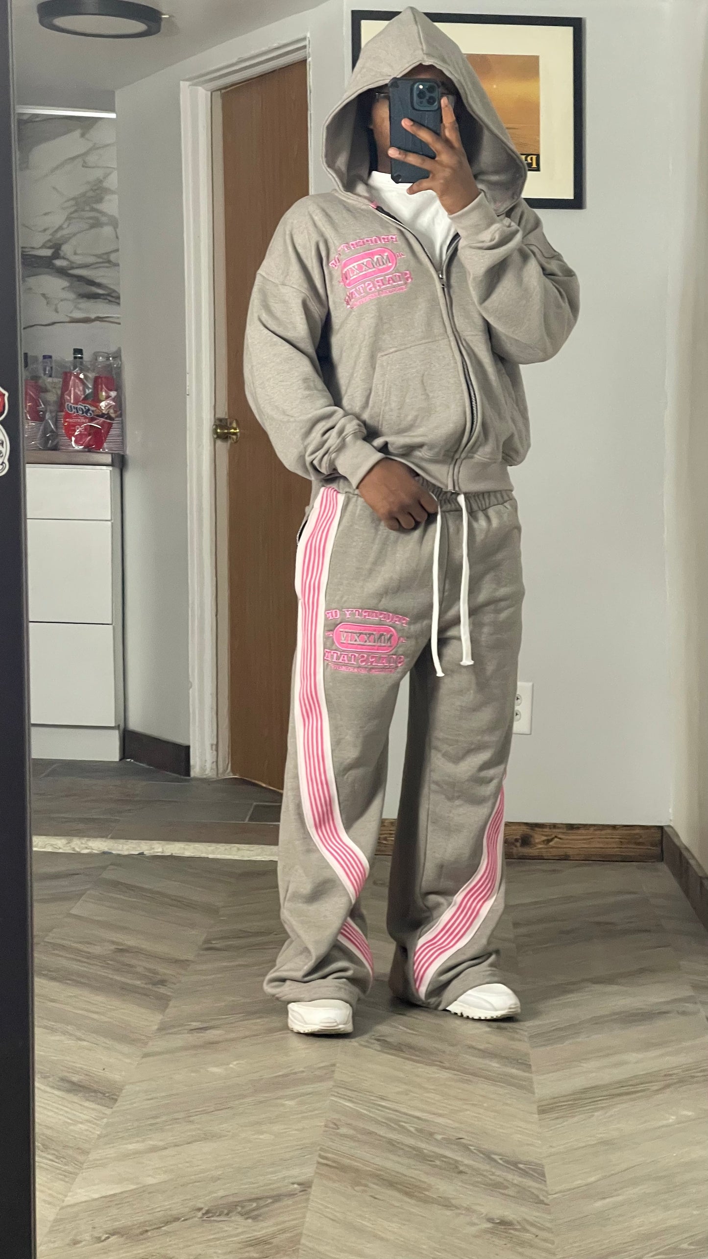 GREY HUSTLERS DEPT. ZIPUP