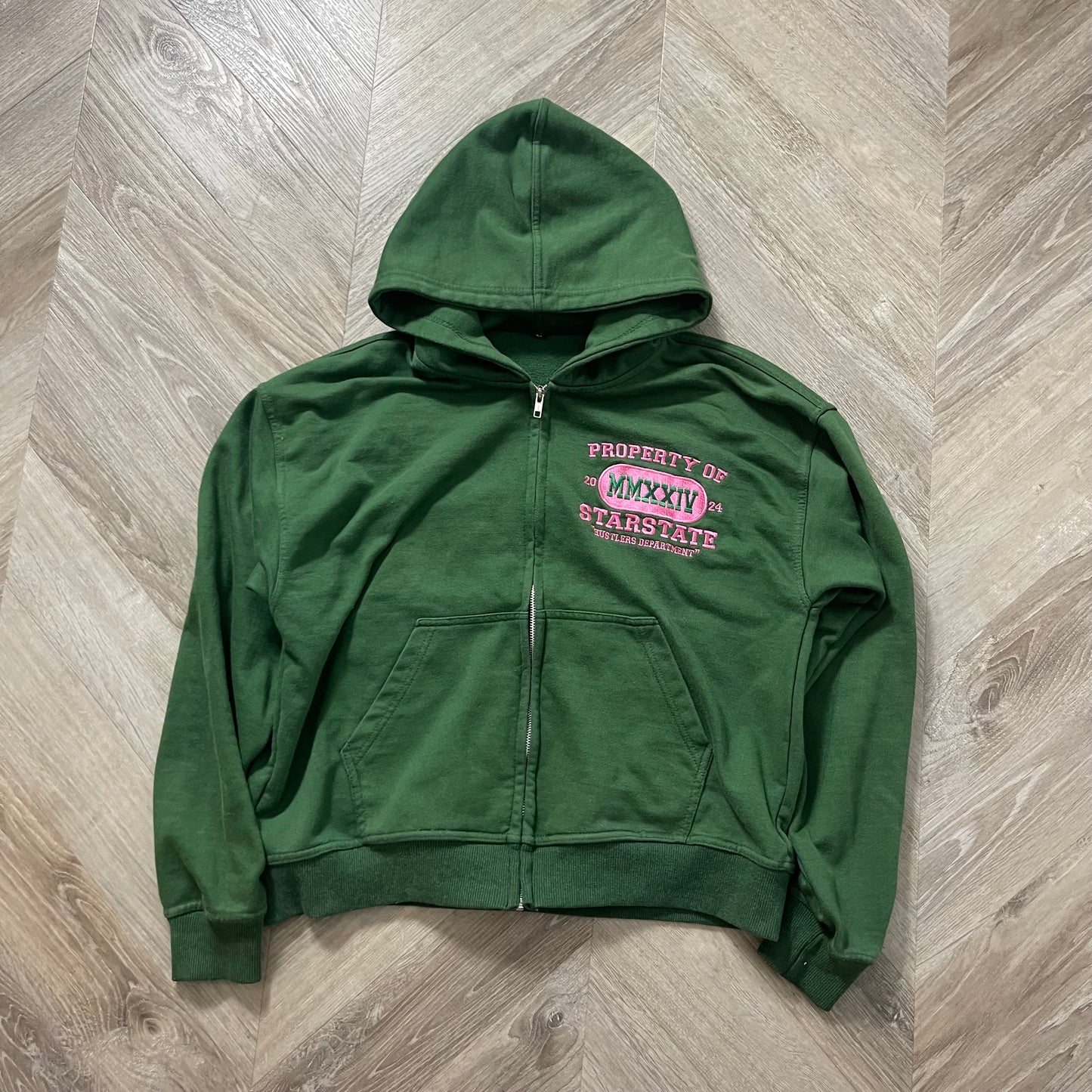 GREEN HUSTLERS DEPT. ZIPUP